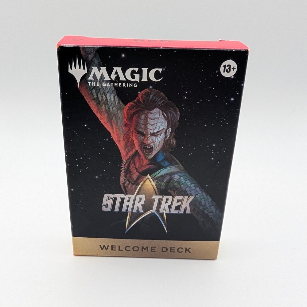 Star Trek Las Vegas Promo Magic The Gathering Welcome Deck MTG Red Promotional